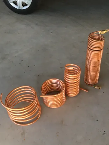 Serpentinas de cobre