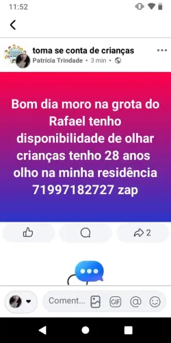 Tenho disponibilidade