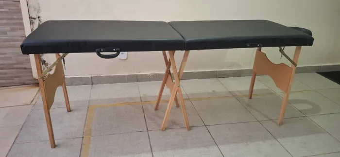 Maca portátil Santa Fé - 3 pés de apoio - com rodinhas