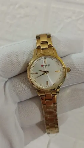 RELÓGIO FEMININO CURREN DOURADO
