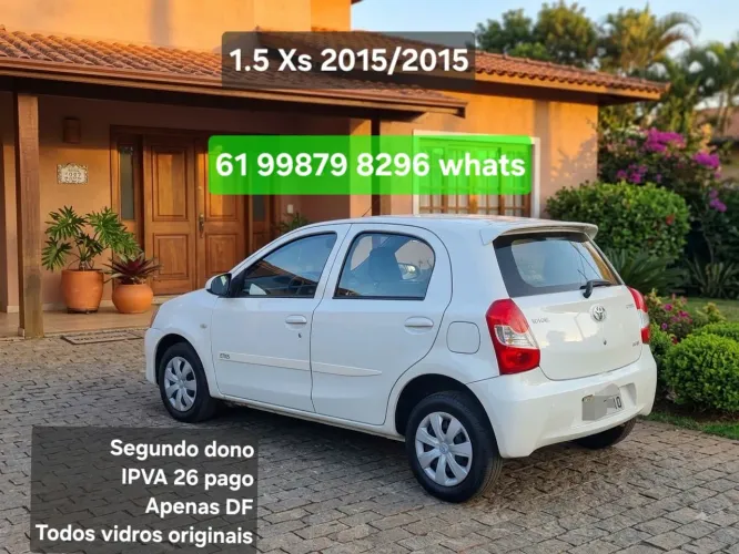 Toyota Etios XS 1.5 Flex 16V 5P Mec. 2015