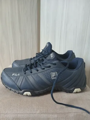 Tênis Fila Slant Force - Azul marinho - Masculino nº 39