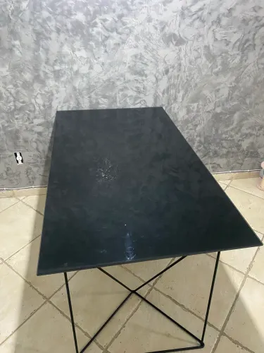 Mesa de Vidro Fume 