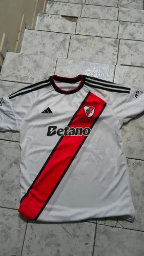 Camisa River Plate Argentina Branca 2025-26