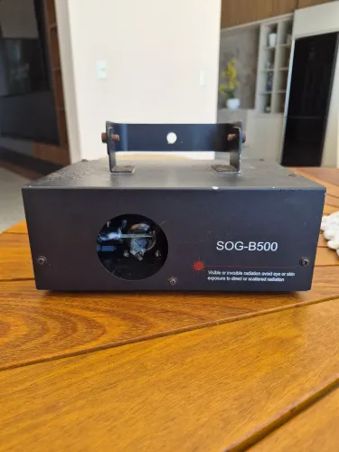 Iluminação laser azul B500 raios 500mw Dmx automático