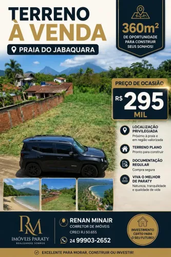 Terreno Escriturado na Praia do Jabaquara
