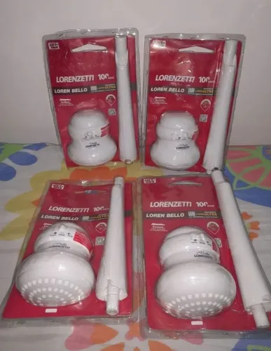 Chuveiro Lorenzetti Bello Banho Ultra 220V 5500w 4 unidades