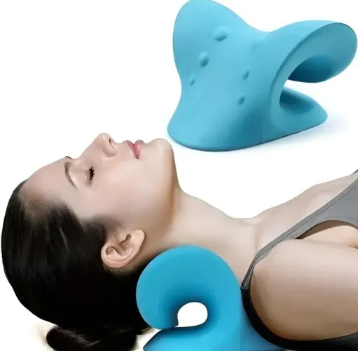 Dispositivo de tração cervical alongador de pescoço