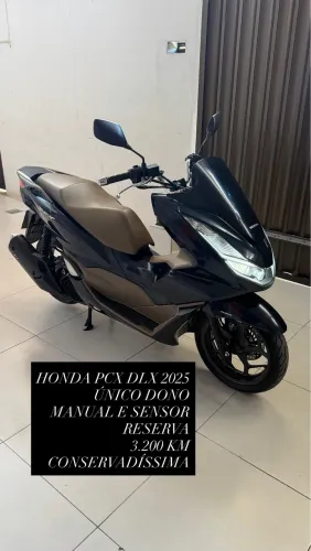 PCX DLX 2025 CONSERVADÍSSIMA VENDO OU TROCO 