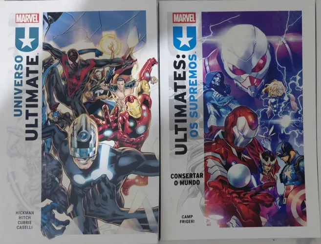 Universo Ultimate + Os Supremos Vol. 1 + Ultimate X-Men Vol. 1