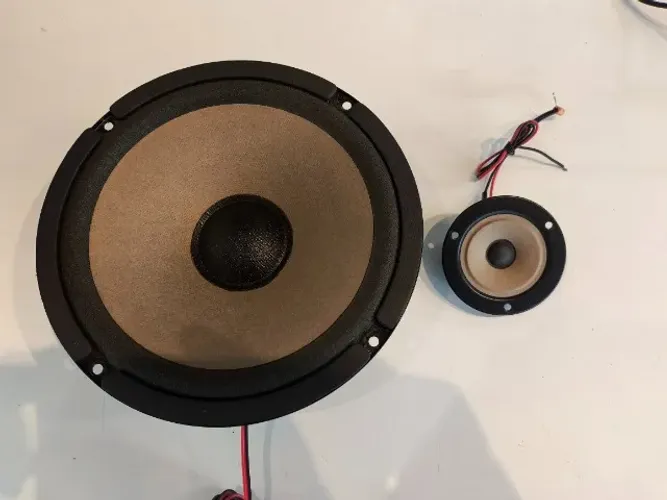 kit para caixa acústica Sony SS-B4600  ANTIGA - (ALTO FALANTE TWEETER E  ARO )USADO 