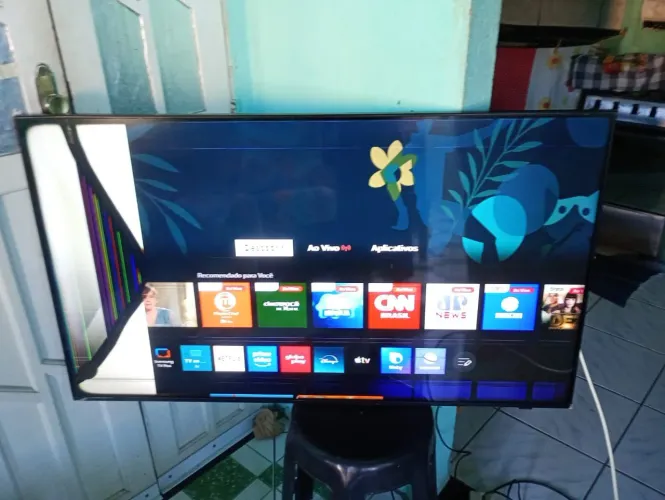 TV. Samsung. 50. Smart. UN50DU7700ag. Leia.