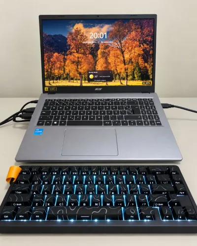 Acer Aspire Go 15 - i5 13ª geração - 16GB RAM DDR5 - SSD 512GB (ACOMPANHA TECLADO GAMER)