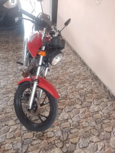 Cg 125 com roda de liga e tambor de freio 
