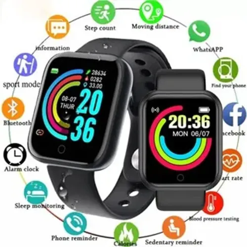 Smartwatch D20: Seu Companheiro Inteligente para o Dia a Dia