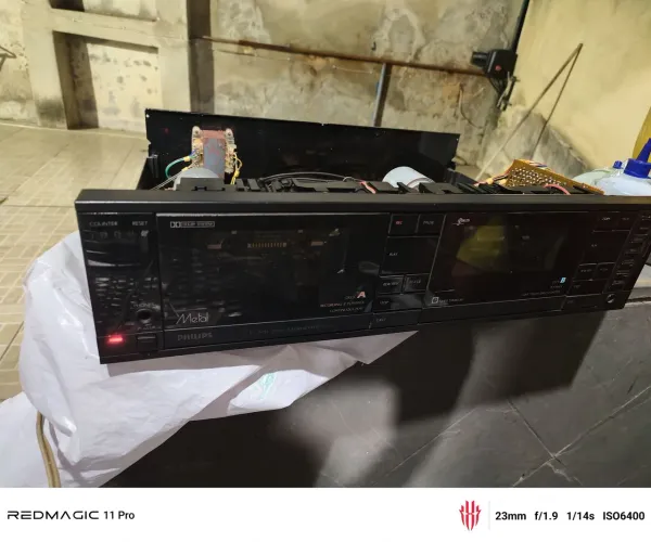 Raro Tape Deck Philips modelo FC-320
