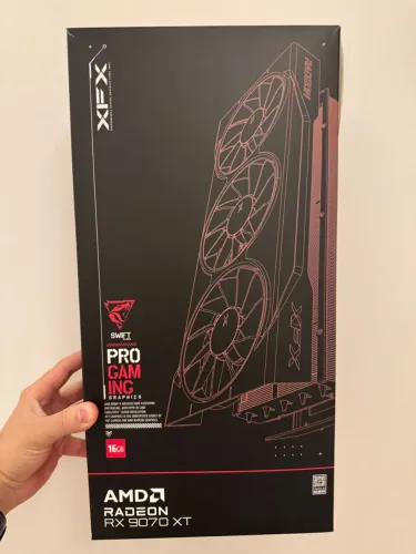 Placa de video XFX AMD radeon 9070xt