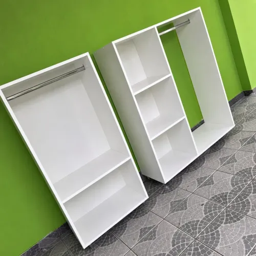 Closet Aberto em MDF Branco