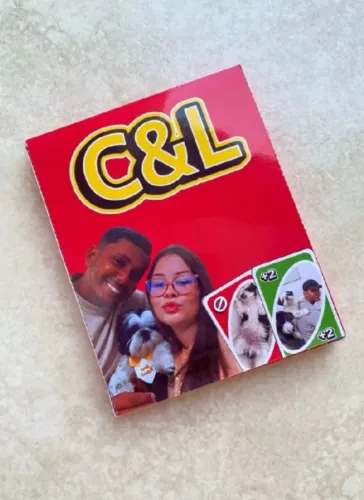 Jogo UNO personalizado dia dos 