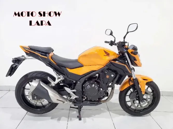 HONDA CB 500F ABS 2019 LARANJA