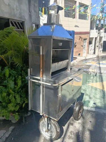 Carrinho de churrasco