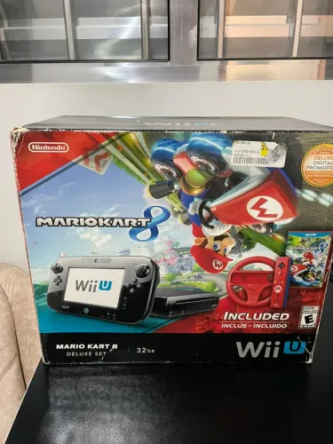 Nintendo Wii U Edição Mario Kart 8 Deluxe Set