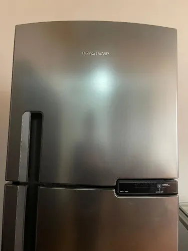 ÓTIMO PREÇO GELADEIRA Brastemp SEMINOVA 375L inox