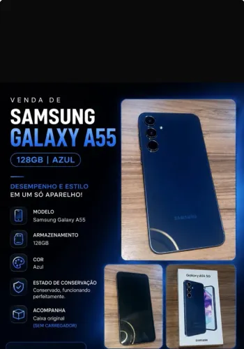 CELULAR SAMSUNG GALAXY A55 - 128 GB
