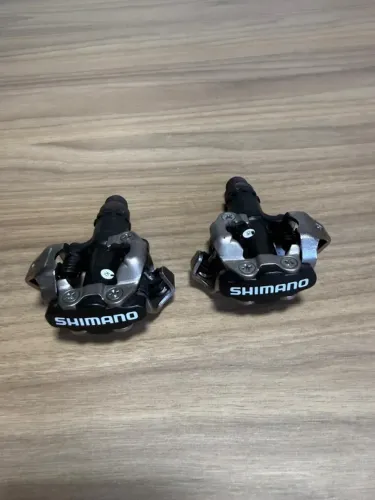 Pedal Shimano Pd-m520 Preto Clip Estado De Novo