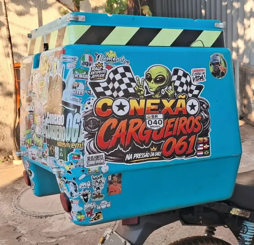 Baú de Motoboy Gigante 170L