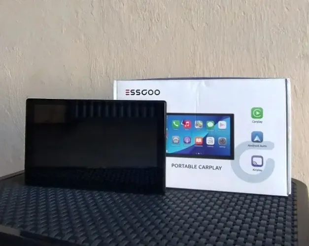 Multimídia ESSGOO 9 Polegadas CarPlay/Android Auto - Tela Grande | Nova