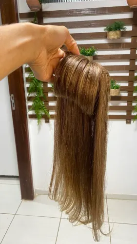 TOPO LINDO DE CABELO HUMANO