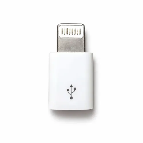 Adaptador Micro Usb V8 Para Celulares Iphone Lightning