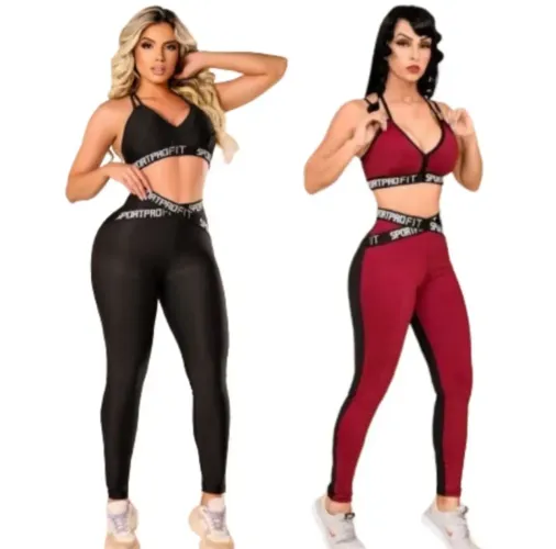 Roupa de academia semi nova