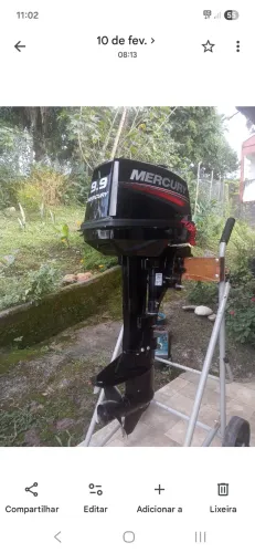 Motor de popa Mercury 9.9 hp