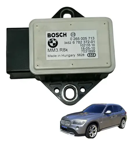 Módulo Sensor Aceleração Bmw X1 3.0 2011 2012 2013 2014 Preto