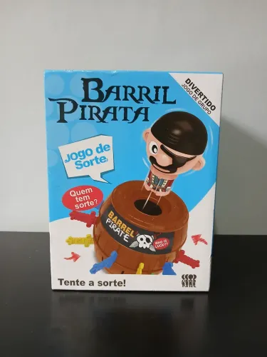 Brinquedo Infantil Divertido Pula Pirata Jogo Para Família