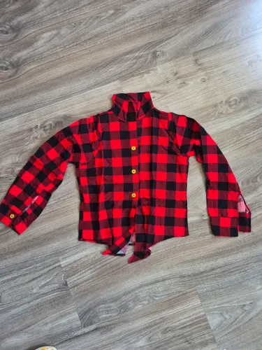 Camisa xadrez infantil NOVA tamanho 8