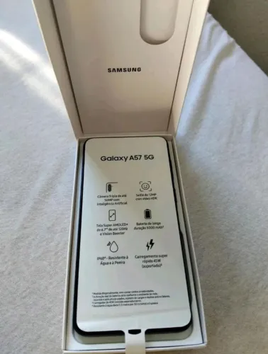 LANÇAMENTO SAMSUNG GALAXY A57 - 128/8 - CINZA