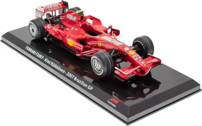 Miniatura F1 1/24 Ferrari F2007 2007 - Kimi Raikkonen - Nova / Lacrada