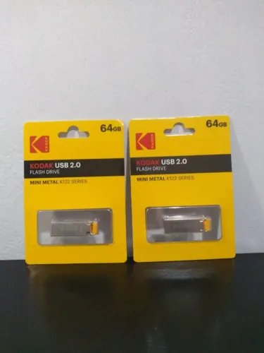 Kit 2 Pendrive kodack 64bg + Frete Grátis