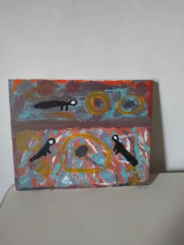 Quadro mundo abstrato