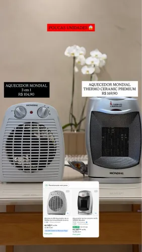 AQUECEDOR MONDIAL PREMIUM