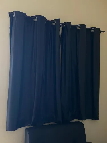 Conjunto Cortinas mais varão.