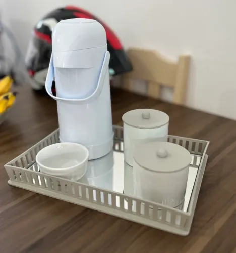 Kit higiene porcelana para bebê 