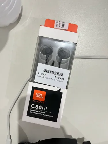 Fone JBL original com nota