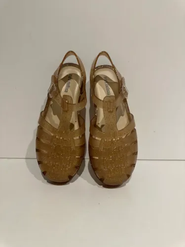 Mini Melissa Aranha Glitter Dourada - Tam. 32 ?