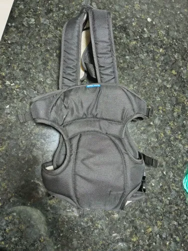 Canguru Para Bebê 3 Posições Carregador Ergonômico Conforto Cor Preto