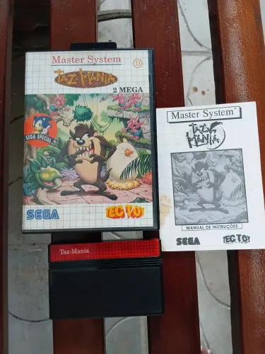 Jogo Master System Taz Mania 
