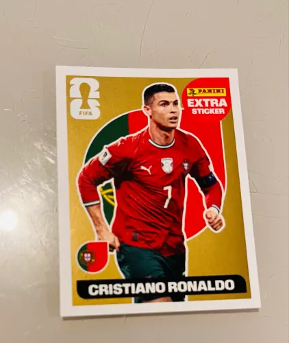 Figurinha Legend Ouro (CR7)